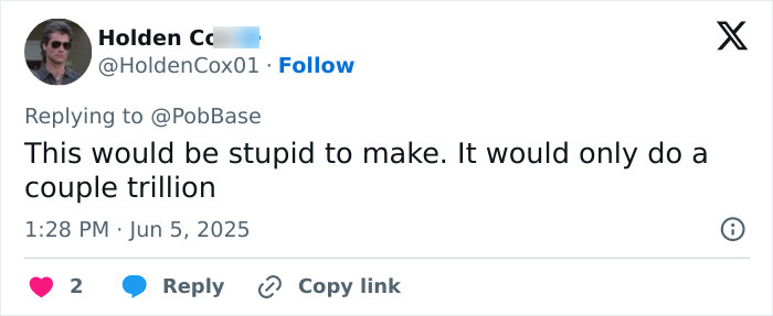 Screenshot of a fan tweet reacting to Taylor Swift as Dorothy in the new Wicked movie, expressing skepticism humorously.