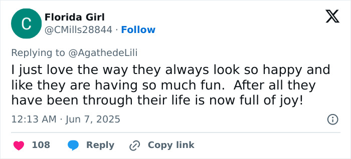 Twitter reply expressing happiness for Meghan Markle&rsquo;s Disneyland family post amid backlash over pregnancy dance.