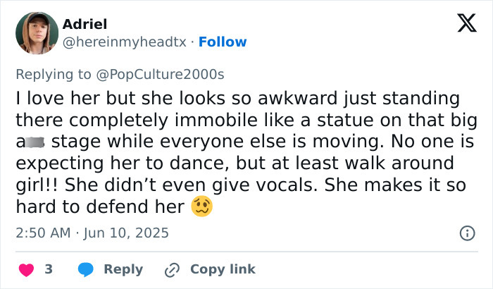 Social media user critiques Mariah Carey's performance, sparking conversations about Ozempic effects at 2025 BET Awards.