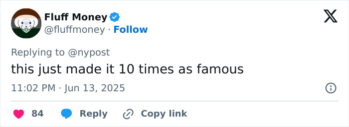 Tourist sitting on crystal-covered Van Gogh chair in Italian gallery causing it to break.