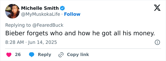 Screenshot of a tweet referencing Justin Bieber’s viral exchange with paparazzi about being a real dad and husband. Screenshot of a tweet referencing Justin Bieber’s viral exchange with paparazzi about being a real dad and husband.