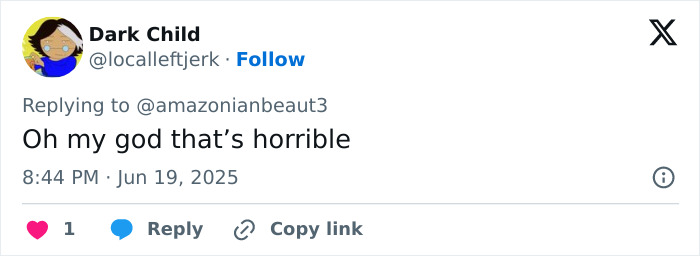 Twitter reply expressing shock to news about bodybuilder dubbed She Hulk fatally attacked by husband.