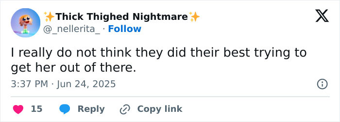 Tweet expressing concern about the handling of an abandoned tourist during volcano tours sparking outrage. Tweet expressing concern about the handling of an abandoned tourist during volcano tours sparking outrage.