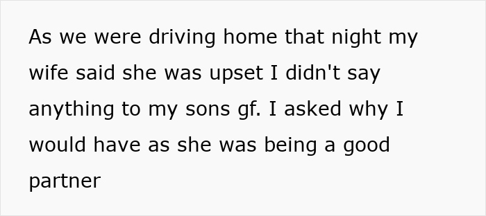 Text about a mom upset over her 17-year-old son's girlfriend kissing him after an accident, husband disagrees. Text about a mom upset over her 17-year-old son's girlfriend kissing him after an accident, husband disagrees.