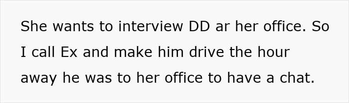 Text excerpt about a mother-in-law reporting mom to CPS following a lice outbreak, involving family conflict.