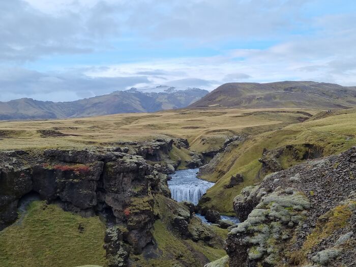 Just Above Skógafoss - A Trail That Goes On For Miles