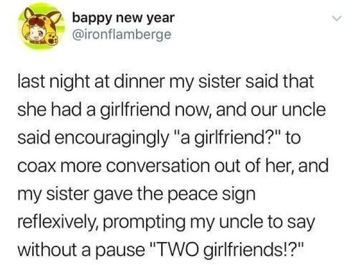 Screenshot of a wholesome social media post sharing a feel-good family moment restoring faith in humanity.