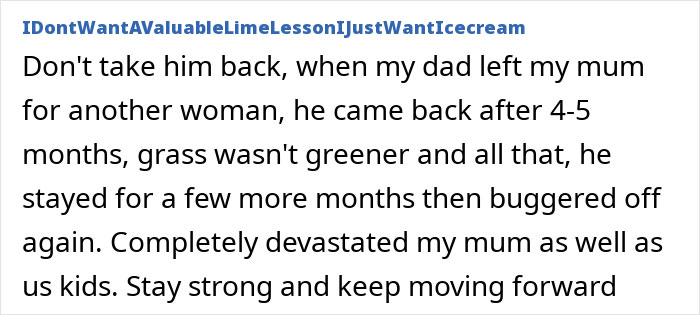 Man regrets leaving his wife after ending up in the hospital, reflecting on family and reconciliation.
