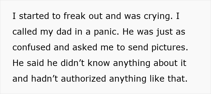 Text describing a man pulling a harmless prank causing his girlfriend&rsquo;s sister to panic before getting revenge.