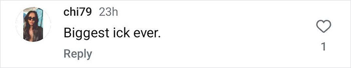 Screenshot of a social media comment reading biggest ick ever in response to plane passenger making a salad mid-flight. Screenshot of a social media comment reading biggest ick ever in response to plane passenger making a salad mid-flight.