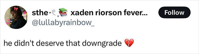 Tweet expressing disappointment over a homeless man's makeover downgrade after barber criticized for ruining potential model look.