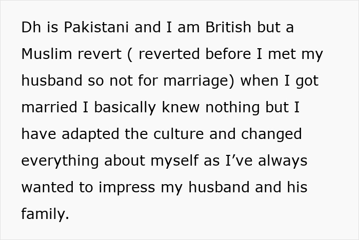 Text about a wife who converts and adopts husband’s culture while raising three kids and feeling like an outsider to in-laws. Text about a wife who converts and adopts husband’s culture while raising three kids and feeling like an outsider to in-laws.