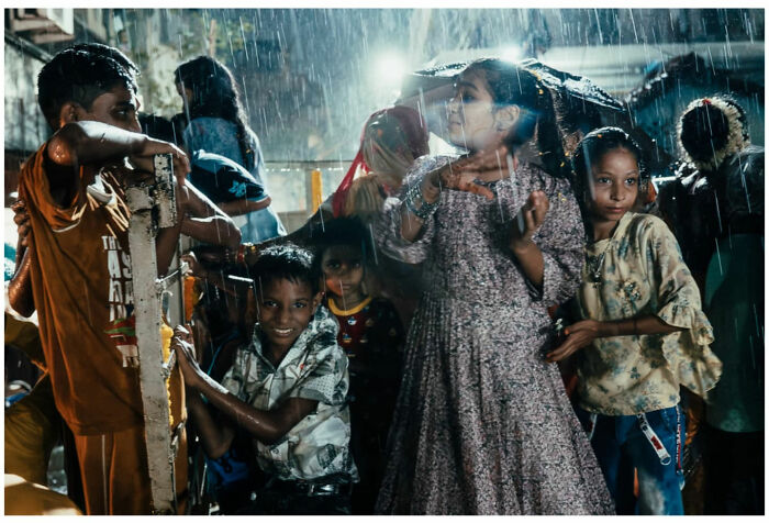 Children enjoying the raw and captivating moments of street life in Asia, captured through the lens of a vagabond.