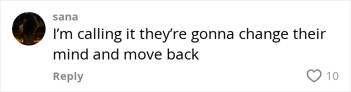 Alt text: Social media comment reacting to Aussie influencer in the US complaining about cost of living, sparking public outrage.