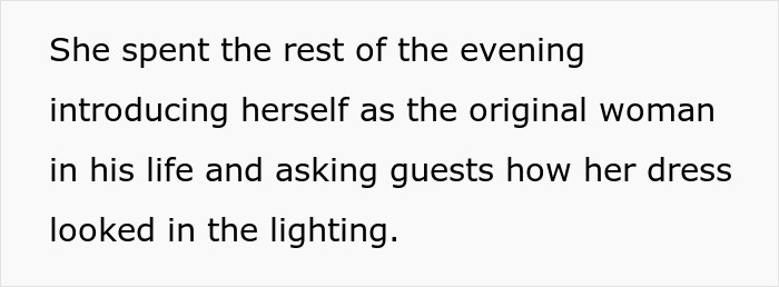 Groom&rsquo;s mom wearing a wedding dress and causing a scene, overshadowing the couple&rsquo;s big day with more sleeves.