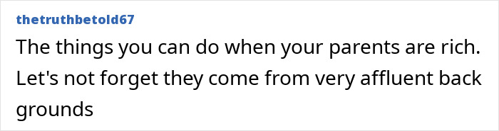 Comment on social media post about Greta Thunberg&rsquo;s singer sister changing name after backlash, discussing family background.