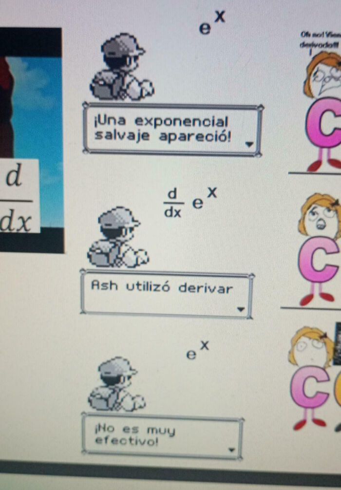 Pixel art style teacher using math concepts in a playful and creative way to engage students and show love for teaching.