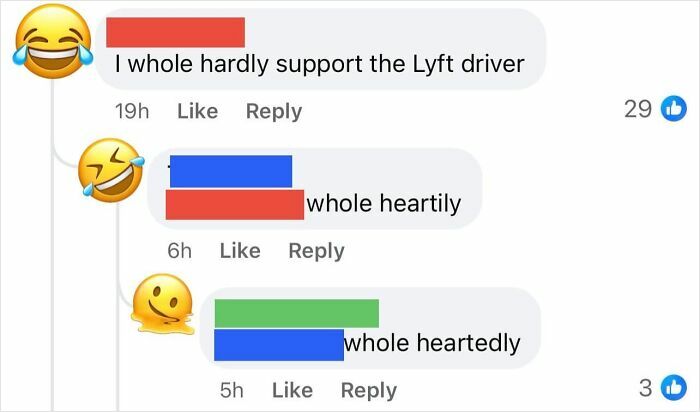 Screenshot of an online group shaming overconfident know-it-alls incorrectly correcting others on social media comments.