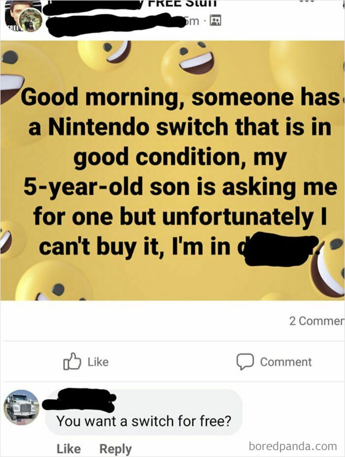 Parent’s outrageous demand for a free Nintendo Switch sparked online comments about children and parenting expectations.