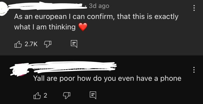 Screenshot of online comments with users discussing opinions, highlighting reactions related to Steve Irwin and American heroes.