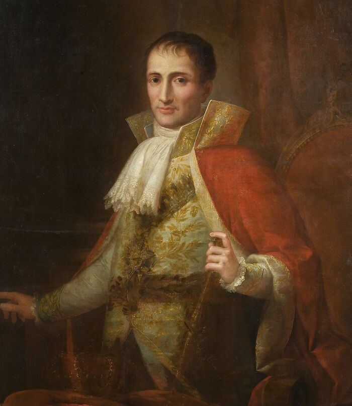 Portrait of a royal figure in ornate historical attire highlighting surprising facts about royals in history.