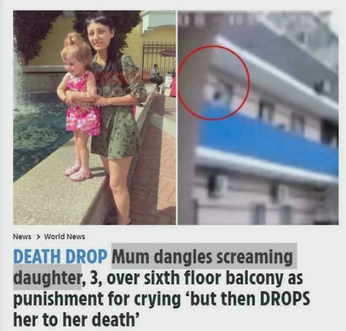 Mother dangles daughter over balcony as punishment in a traumatizing moment highlighting the next generation's struggles.