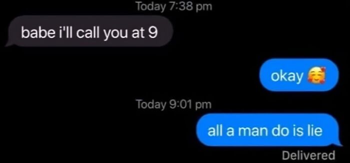 Text conversation meme showing a funny twist where a scheduled call turns into a joke about lying, illustrating funniest memes.