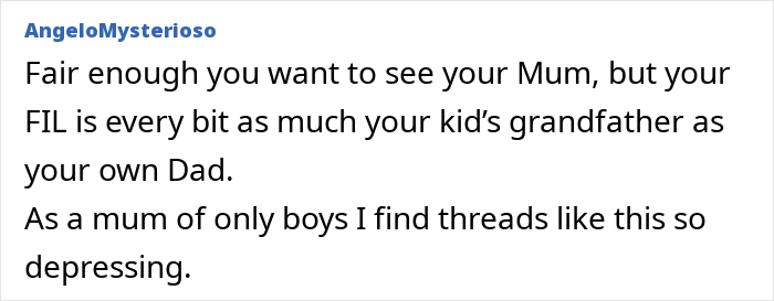 Husband Bothered Wife Prefers Her Own Mom To Visit Her, Doesn’t Understand She’s There To Help Husband Bothered Wife Prefers Her Own Mom To Visit Her, Doesn’t Understand She’s There To Help