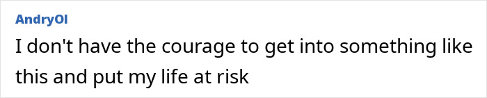 User comment expressing fear and unwillingness to risk life by boarding a burning hot air balloon in Brazil incident. User comment expressing fear and unwillingness to risk life by boarding a burning hot air balloon in Brazil incident.
