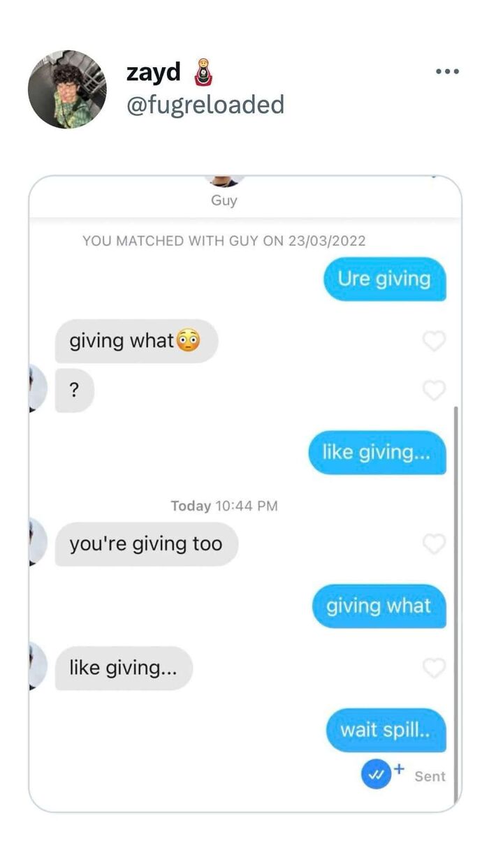 Text conversation showing a confusing exchange that highlights how some relationships can be exhausting to communicate in.
