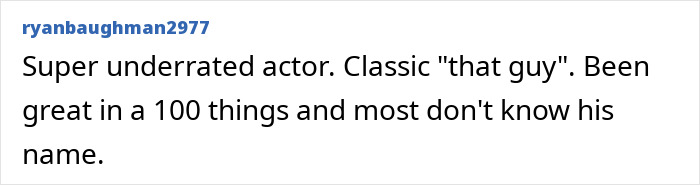 Comment highlighting a super underrated 90s actor known for appearing alongside Julia Roberts, now looking unrecognizable. Comment highlighting a super underrated 90s actor known for appearing alongside Julia Roberts, now looking unrecognizable.