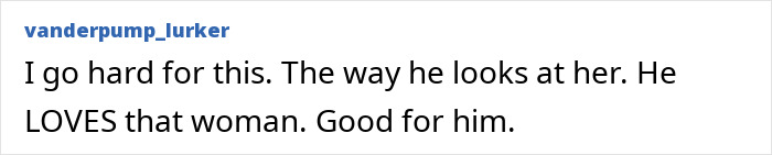 Comment praising the way Keanu Reeves looks at his girlfriend, sparking rumors they secretly married after red carpet appearance.