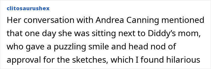 Diddy court sketch artist talks about potentially crossing the line in trial coverage while sitting near Diddy’s mom. Diddy court sketch artist talks about potentially crossing the line in trial coverage while sitting near Diddy’s mom.