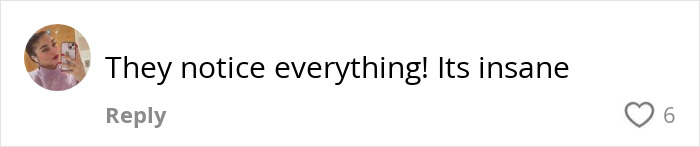 Social media comment reacting to toddler pretending to inject mom&rsquo;s weight-loss medication, expressing disbelief.