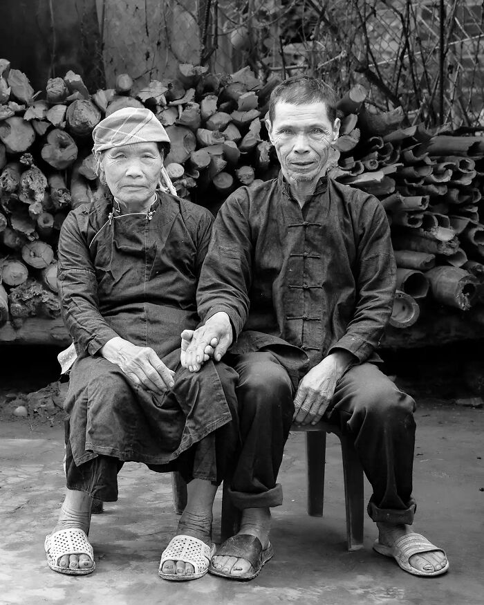 Couple. Banho, Vietnam, 2024 From The Series 'Couples' By Ron Cooper