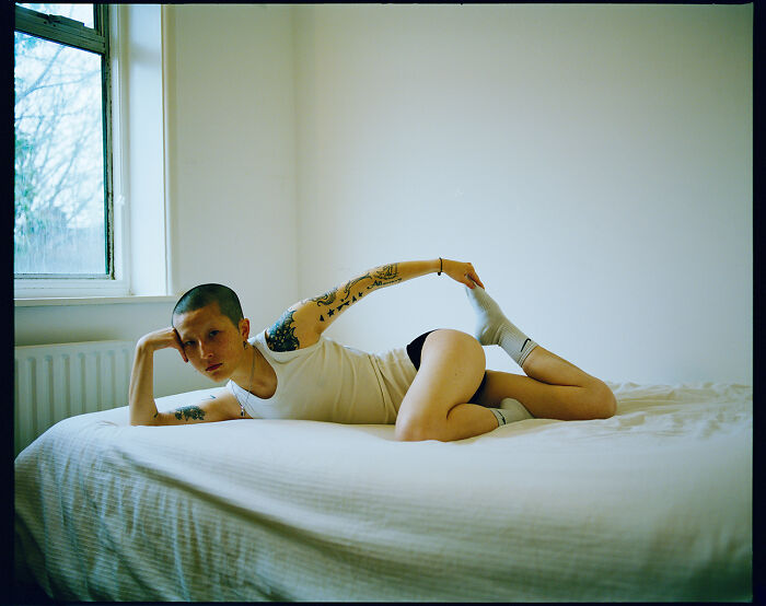 Nonbinary, Holli Xue From The Series 'In Between Worlds' By Han Yang