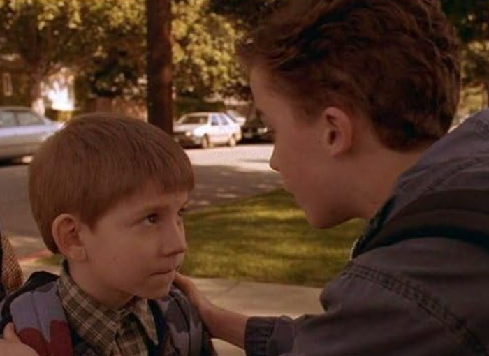 Two young boys from Malcolm In The Middle in a suburban setting, related to Bryan Cranston and Dewey comeback news. Two young boys from Malcolm In The Middle in a suburban setting, related to Bryan Cranston and Dewey comeback news.