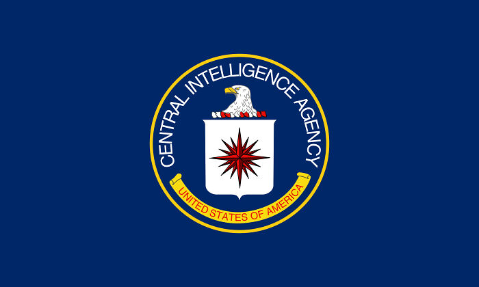 CIA emblem on a blue background representing unsettling and scary Wikipedia articles that intrigue readers to learn more.