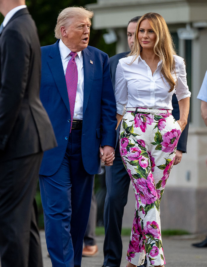 "Is That Bruce Jenner?": Melania Trump Turns Heads With Striking New Look Earning President's Praise