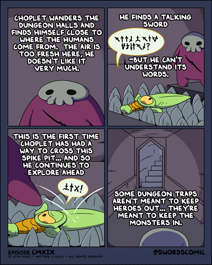 A Dungeon Monster Named Choplet Is The New Star Of My Comic, And He’s Way Braver Than You Think A Dungeon Monster Named Choplet Is The New Star Of My Comic, And He’s Way Braver Than You Think