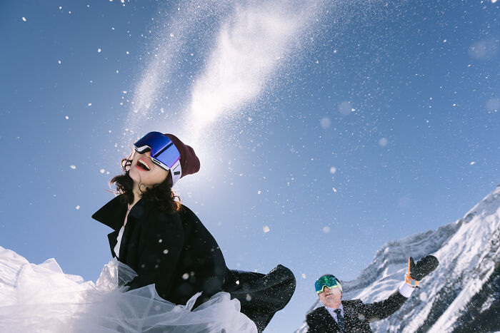 Image By Ting Wang Of Ting Photography, Taken In Bow Lake, Alberta, Canada