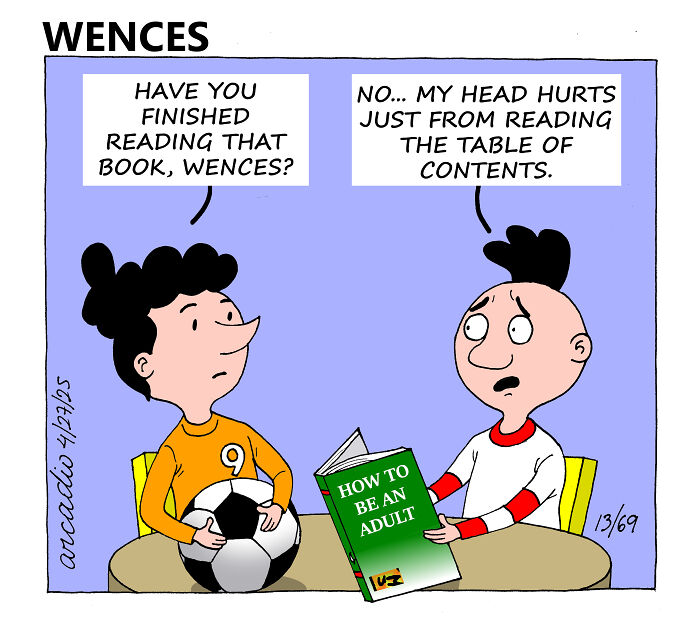 The Adventures Of Wences: My 5 New Comic Strips