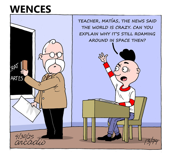 The Adventures Of Wences: Here's My 5 New Comic Strips