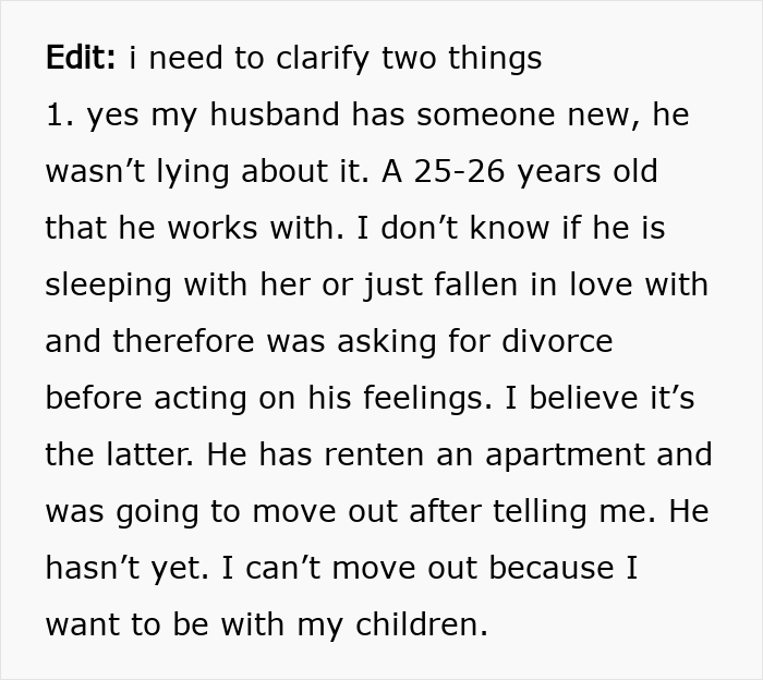 Man Leaves Wife For Another Woman After 10 Years Of Marriage, Gets Mad At Her Reaction Man Leaves Wife For Another Woman After 10 Years Of Marriage, Gets Mad At Her Reaction