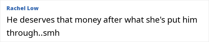 User comment in black text on white background about a lawsuit dismissal involving Blake Lively and Justin Baldoni's lawyer.