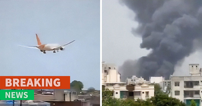 “A Nation In Shock”: Plane Headed For London Crashes In Residential Area With 242 Onboard
