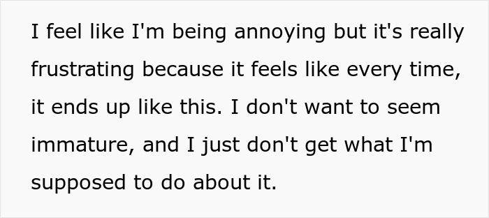 Text expressing frustration about a boyfriend&rsquo;s family putting bacon in everything despite Jewish dietary restrictions.