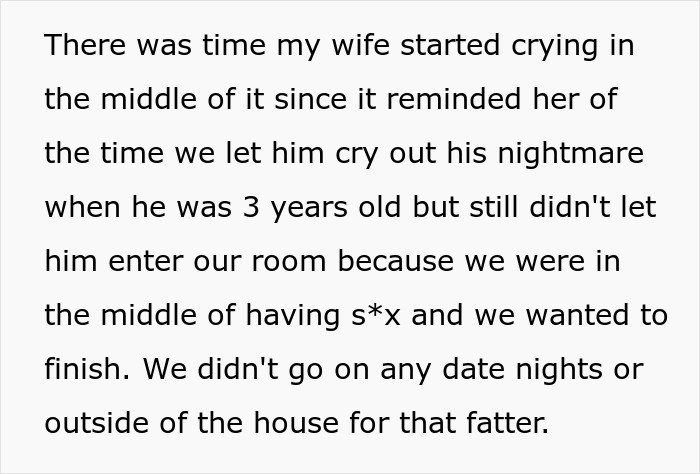 Parents reflect on years of neglect and their son&rsquo;s emotional outburst, questioning if they messed up their relationship.