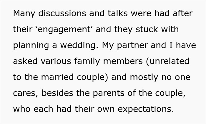 Wedding guests shocked and confused after couple reveals they eloped three years before their big day celebration. Wedding guests shocked and confused after couple reveals they eloped three years before their big day celebration.