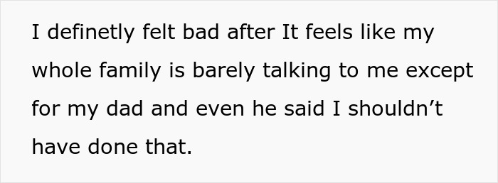 Text on a white background expressing feeling bad and isolated, highlighting stress from babysitting an infant daily.